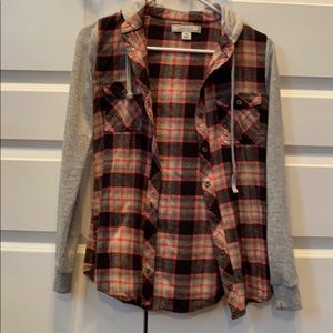 Pink/Gray Flannel Adam Levine XSmall